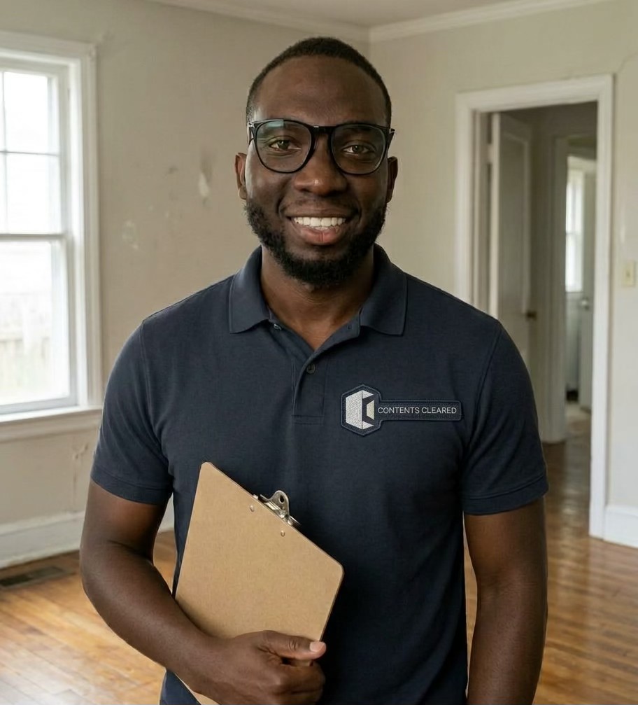 Jermaine, founder of Contents Cleared